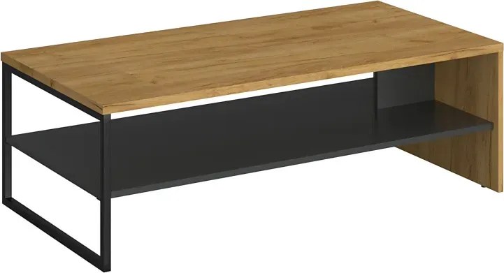 Prostokątna ława w stylu industrialnym B2-B35