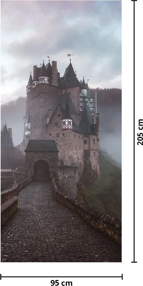 Fototapeta na drzwi - Eltz Castle (95x205cm)