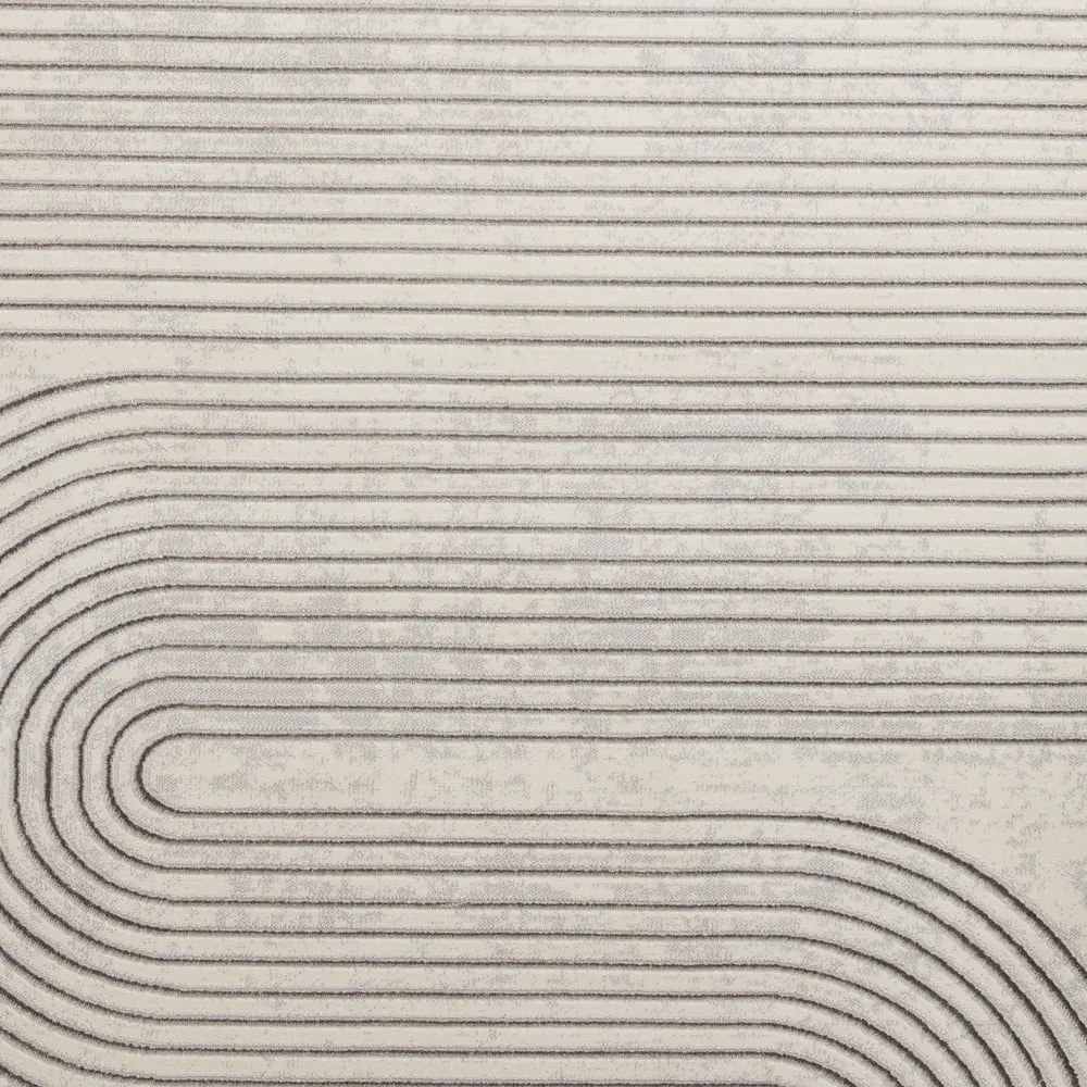 Jasnoszaro-kremowy dywan 80x150 cm Apollo – Think Rugs