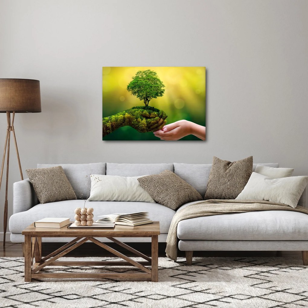 Obraz - Matka ziemia (70x50 cm)