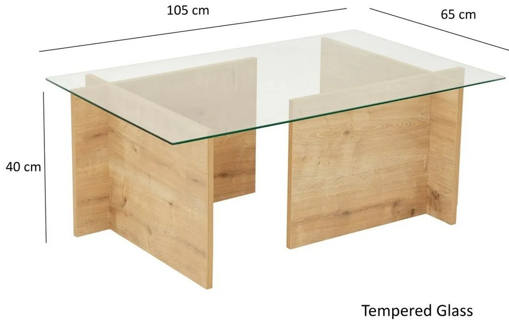 Stolik konferencyjny Escape Sapphire Oak