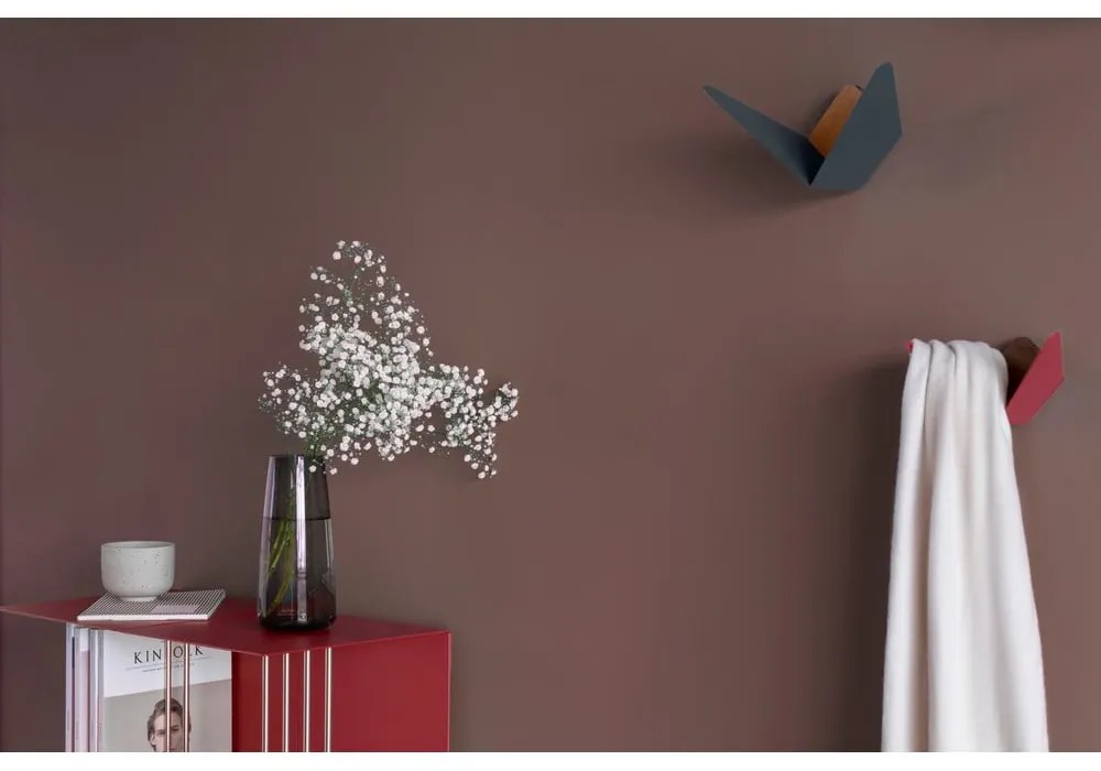 Stalowy haczyk ścienny Butterflies Medium – UMAGE