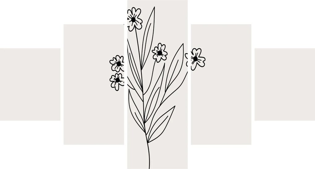 Obraz - Meadow Flower N⁰1 (125x70 cm)