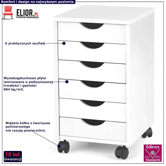 Kontenerek biurowy G7-E09