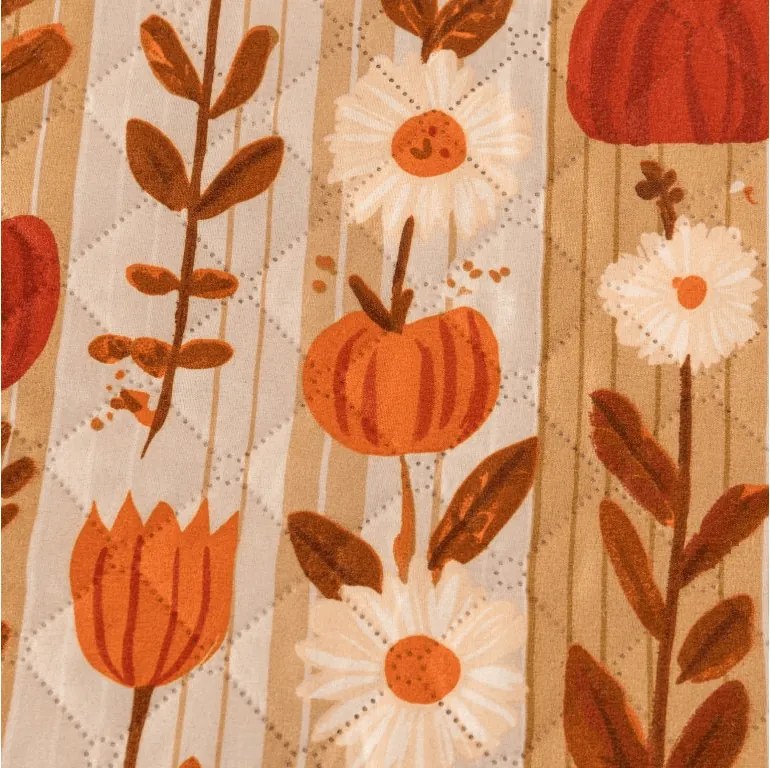 Narzuta na łóżko PUMPKIN STRIPES, kolorowa Rozmiar: 170 x 210 cm