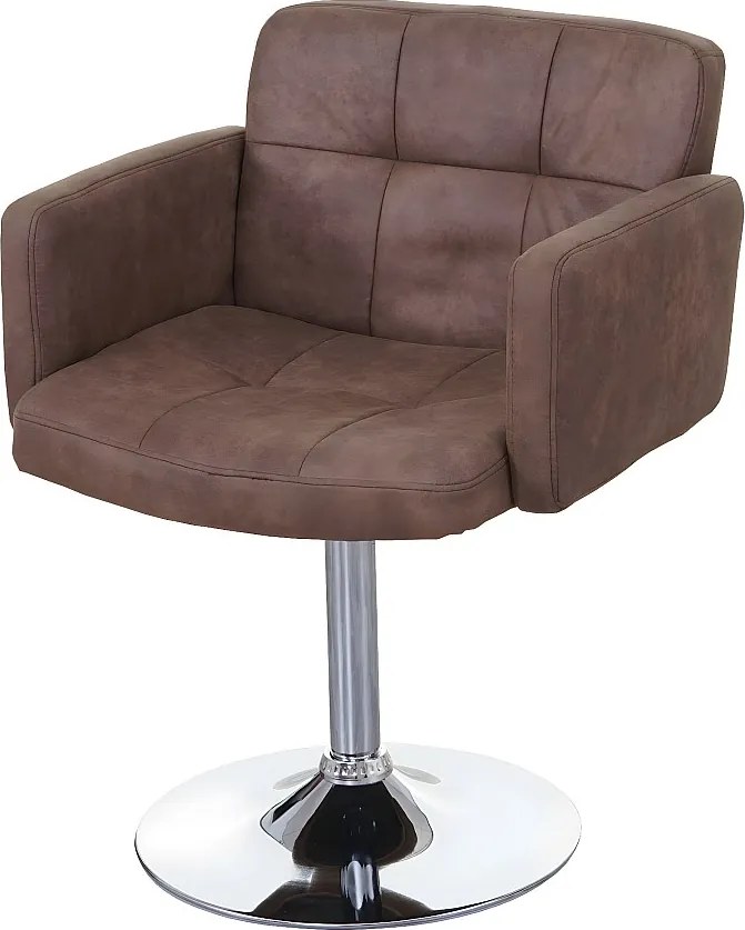 Krzesło do jadalni Houston,  vintage brązowy