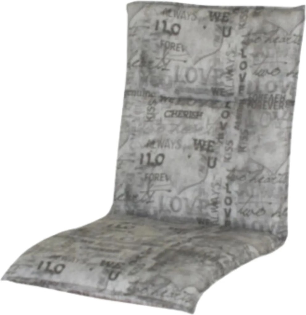 Doppler SPOT 2660 - niska poduszka na krzesło z niskim oparciem