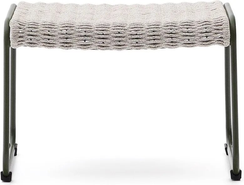 Szarozielony podnóżek ogrodowy Maurina – Kave Home