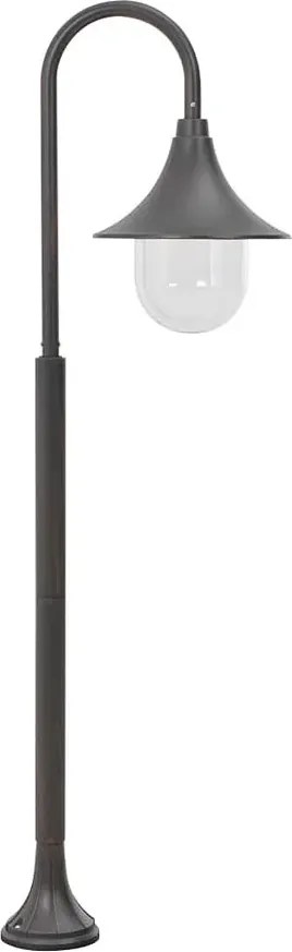 Brązowa niska lampa zewnętrzna stojąca - A464 K6-Z49