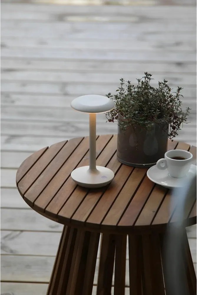 Szarobeżowa lampa stołowa LED (wysokość 20 cm) Petit – Markslöjd