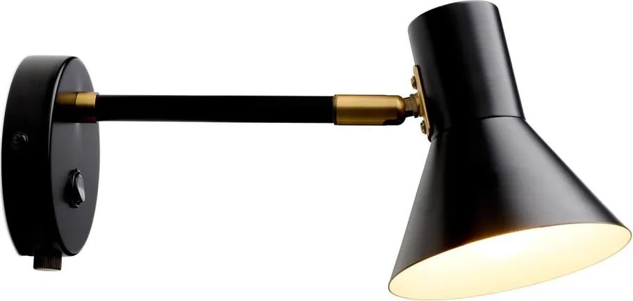 Halo Design 747450 - Kinkiet STYLE 1xE14/25W/230V czarny/mosiądz