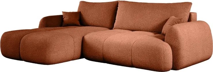 Narożnik COCO z funkcją spania poduszkami i pojemnikiem Now Or Never 56 DOMOHOME