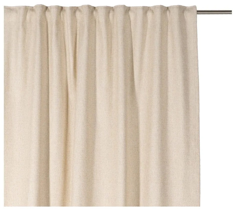 Kremowa zasłona 140x260 cm – Ixia