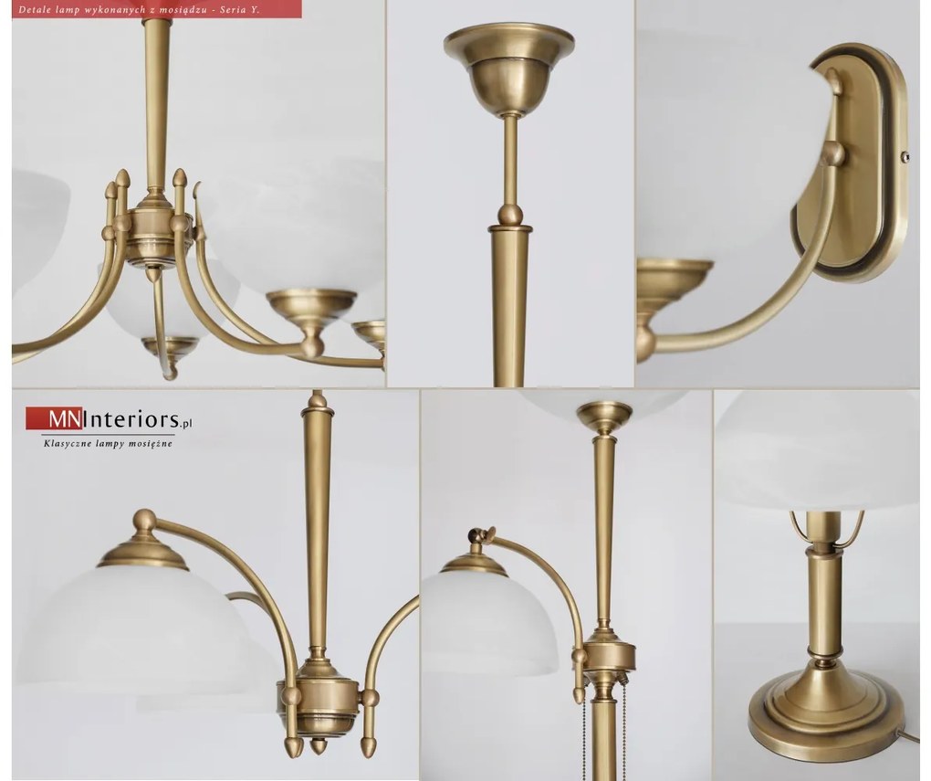 Lampa podłogowa mosiężna Y-P2