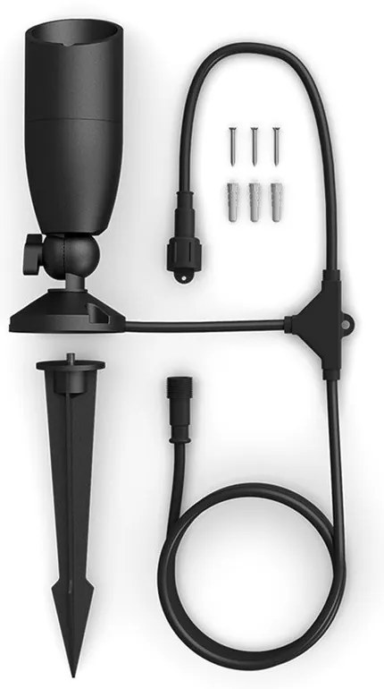 Inteligentna lampa zewnętrzna LED 5 W Ground Spot Extension – WiZ