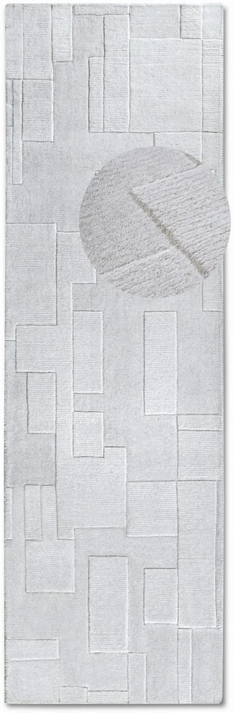 Dywan wełniany Villeroy & Boch Wilhelmine kremowy 80 cm x 250 cm
