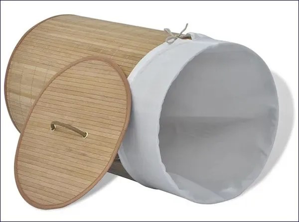 Bambusowy kosz na pranie S0-G92