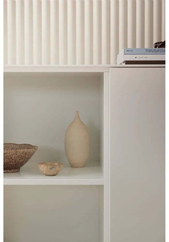Biała niska komoda 180x88 cm Edge by Hammel – Hammel Furniture