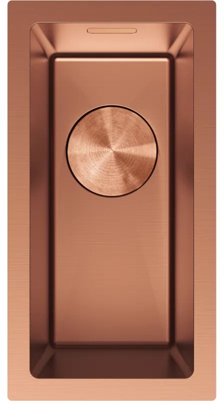 Mexen Trixo zlewozmywak stalowy 1-komorowy 230 x 440 mm, miedź - 6411221000-65