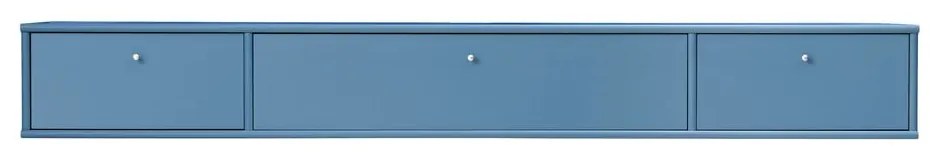 Niebieska szafka pod TV 176x22 cm Mistral – Hammel Furniture