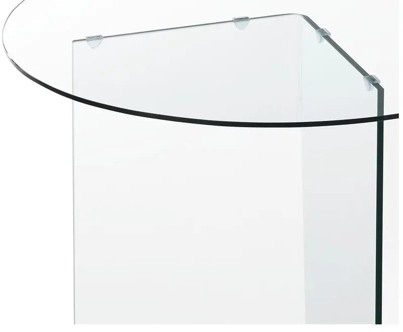 Szklany stół 90x180 cm Kaya – Tomasucci