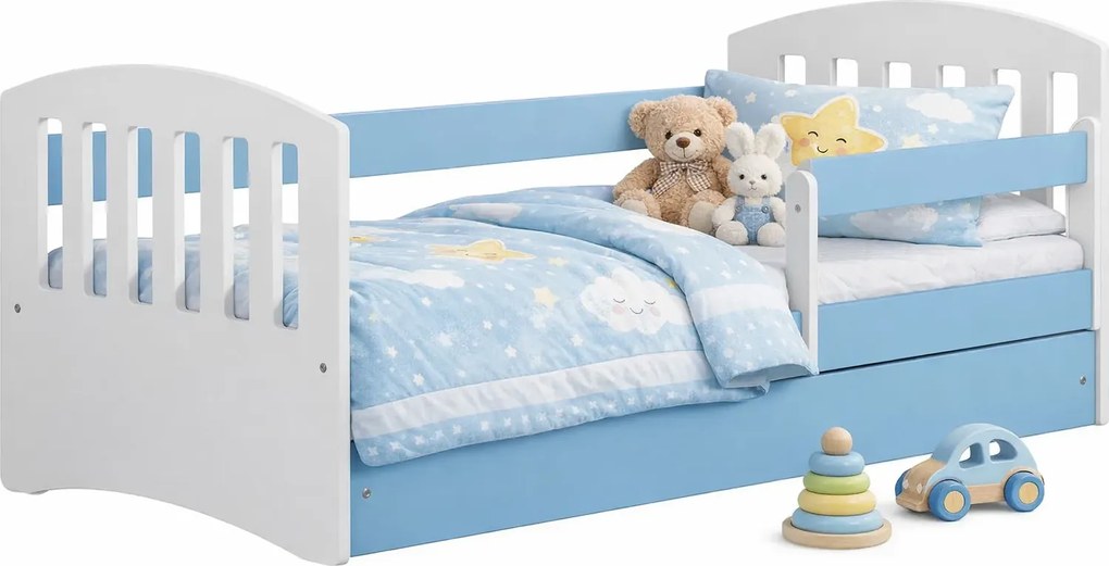 Łóżko dla chłopca z szufladą 80x180 K6-P98