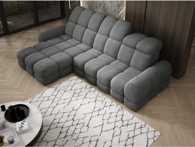 Narożnik TOLLO MINI S Lewostronny Elektryczna regulacja Anthology 18 kolor Szary WERSAL