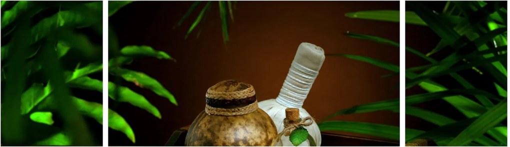 Obraz rzeczy spa (170x50 cm)