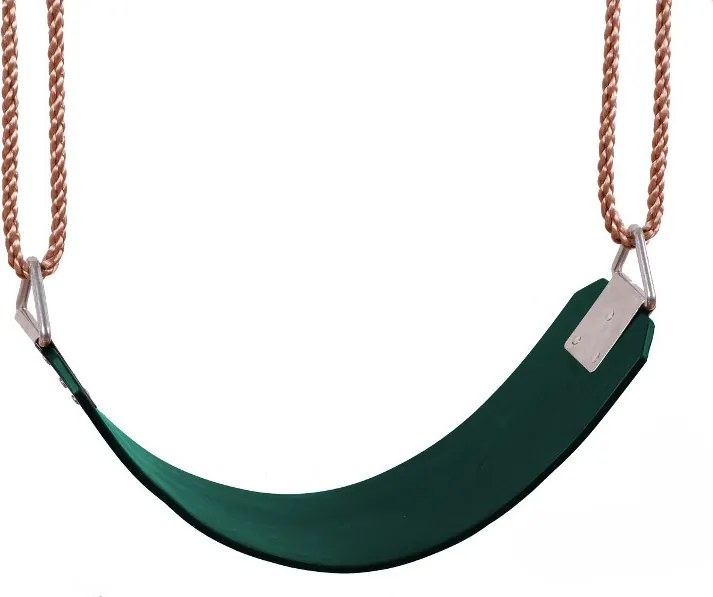Huśtawka Dla Dzieci Elastyczna Gumowa Wytrzymałe Liny Na Ogród Plac Zabaw Zielona