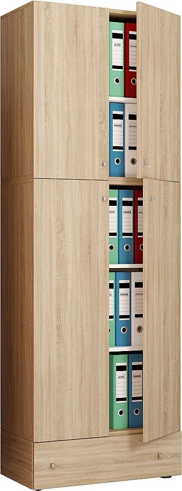 Szafka biurowa z kartoteką Lona 5-Piece S