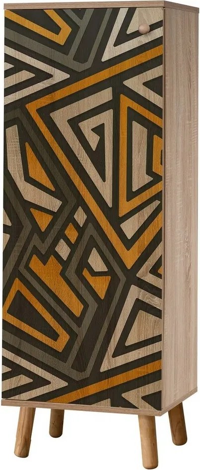 Szafka na buty Mega Sonoma Oak Triangle