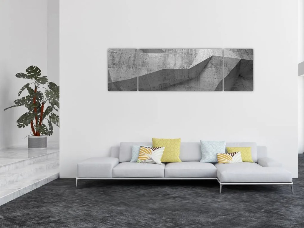 Obraz - ściana 3D (170x50 cm)