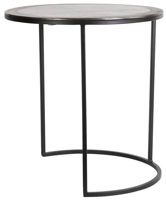 Metalowe okrągłe stoliki zestaw 2 szt. ø 50 cm Talca – Light & Living