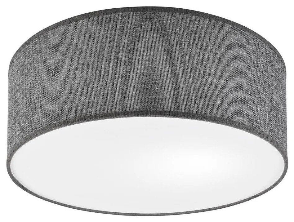 Lampa sufitowa SIRJA 1xE27/15W/230V, średnica 35 cm, szara