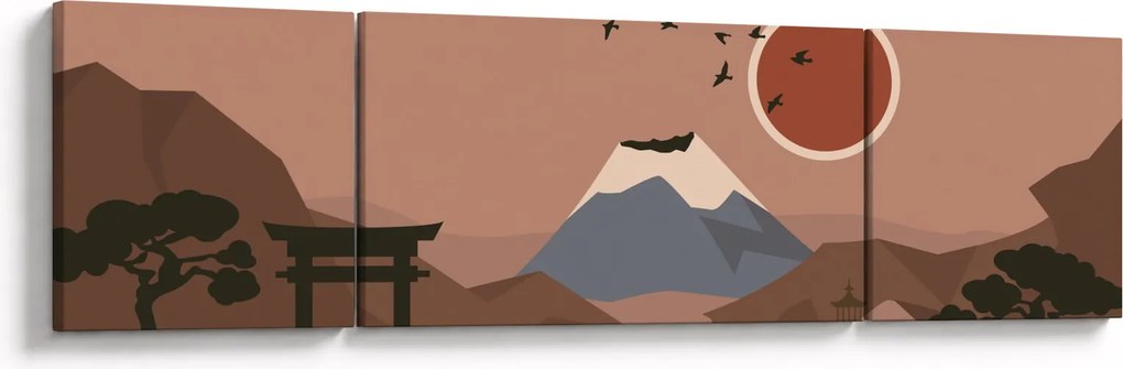 Obraz - Japonia N⁰1 (170x50 cm)
