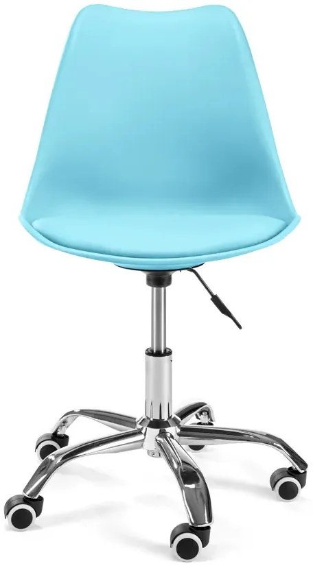 Fotel obrotowy do biurka niebieski K8-A65