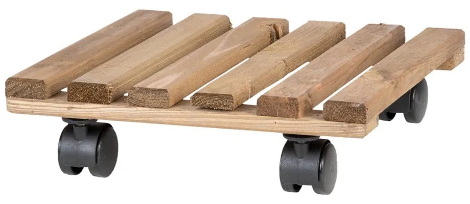 Drewniany kwietnik na kółkach (wysokość 8 cm) Indoor &amp; Outdoor – Esschert Design