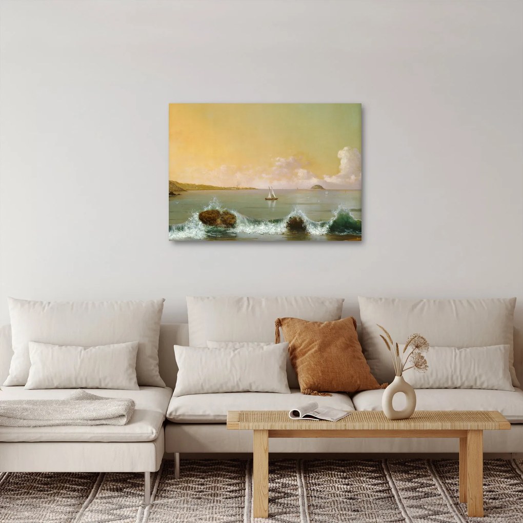 Obraz - Martin Johnson Heade, Rio de Janeiro Bay, reprodukcje (70x50 cm)