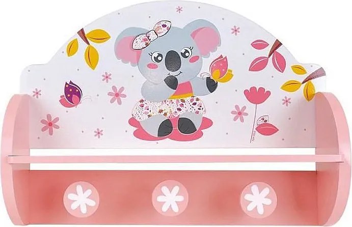 Wieszak MIMI KOALA z miejscem na przechowywanie dla dzieci
