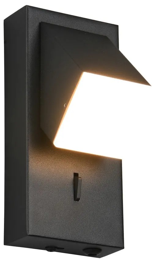 Kinkiet LED w kolorze matowej czerni Raglan – Trio