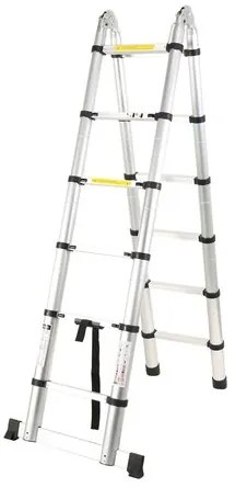 Drabina teleskopowa, 2 x 1,9 m, L