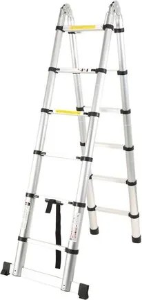 Drabina teleskopowa, 2 x 1,9 m, S