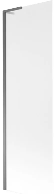 Mexen Next L parawan nawannowy 1-skrzydłowy 60 x 150 cm, szron, gun metal - 895-060-000-03-30-95