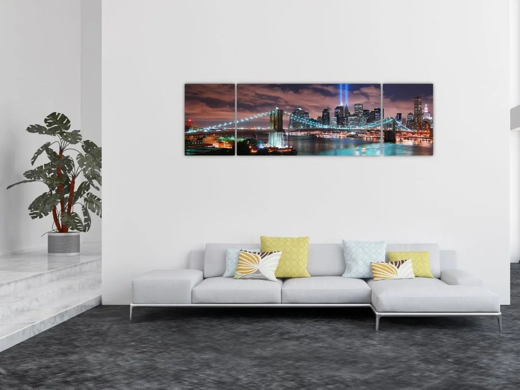 Obraz - Nowy Jork, Manhattan (170x50 cm)