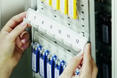 Aluminiowa skrzynka na klucze KEY BOX, na 36 kluczy