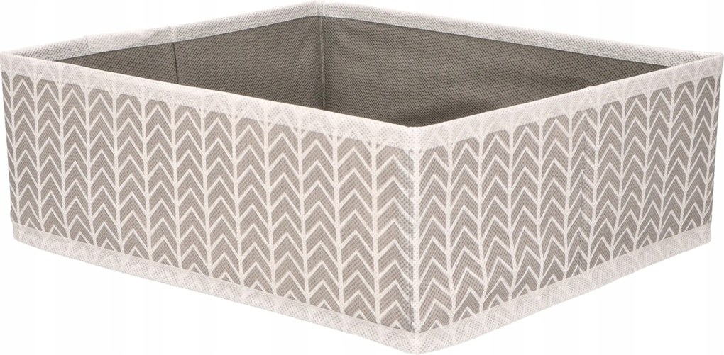 Organizer tekstylny Jodełka 28x24x10cm do szafy garderoby biura uniwersalny