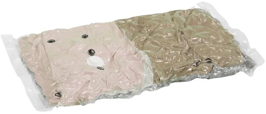 Worki próżniowe do przechowywania, zestaw plastikowych toreb + pompka - 40 x 60 cm (3 szt.), 50 x 70 cm (2 szt.), WENKO