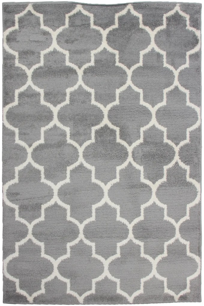 Dywan Merlin Szara Koniczyna 070x140 Prostokąt