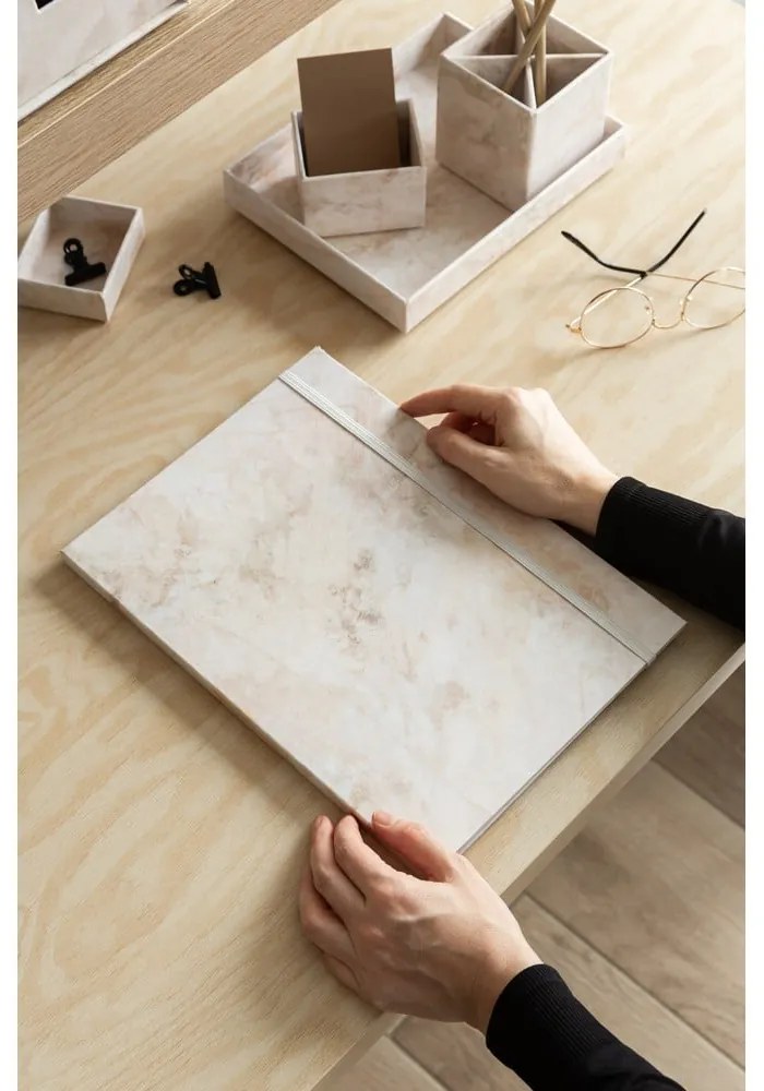 Kartonowy organizer na dokumenty Paulina Paper Laminate A4 – Bigso