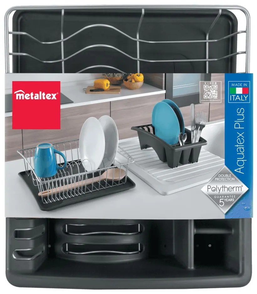 Ociekacz do naczyń Metaltex Aquatex Plus, 35x30 cm